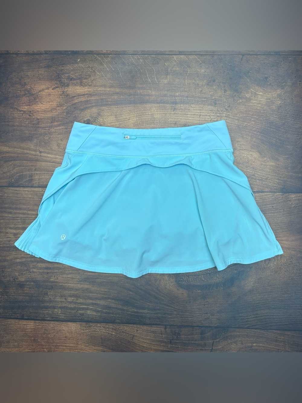 Lululemon Play Off The Pleats Skirt Skort 13" In Blue Glow Size 6
